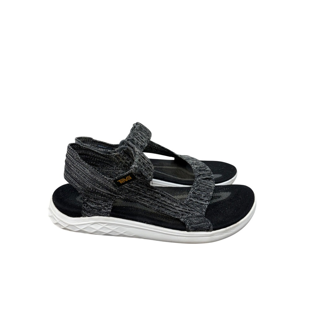 Teva Terra Float 2 Knit Women Universal Sandal Black Grey Size 7 Hiking